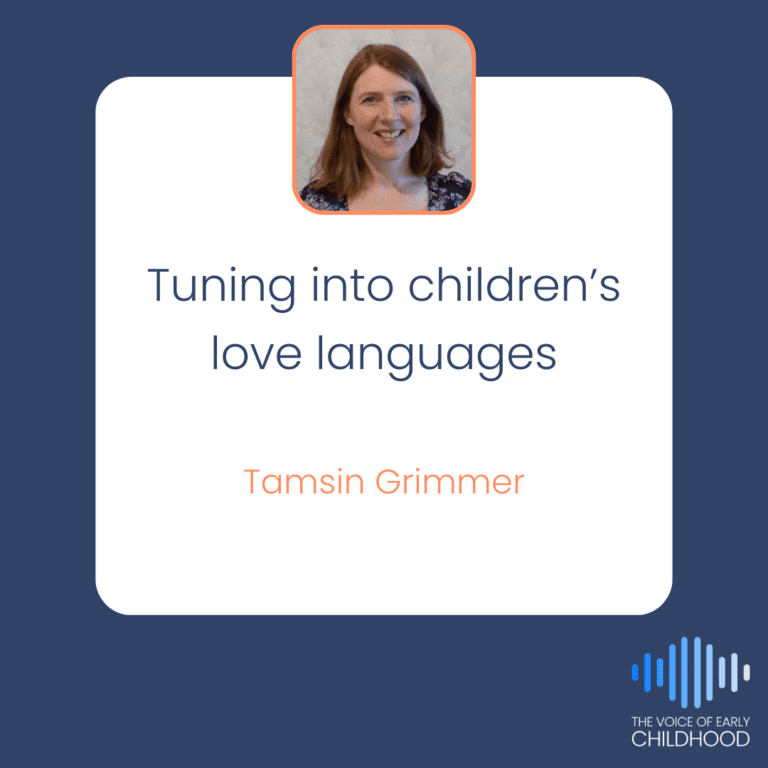 Tamsin Grimmer Love languages Loving pedagogy