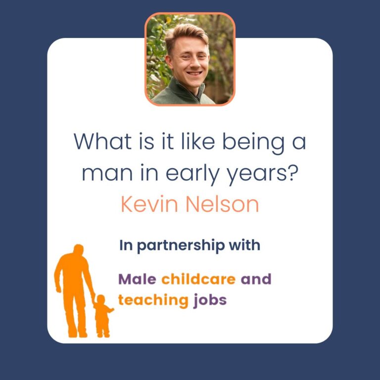 What is it like being a man in early years?
