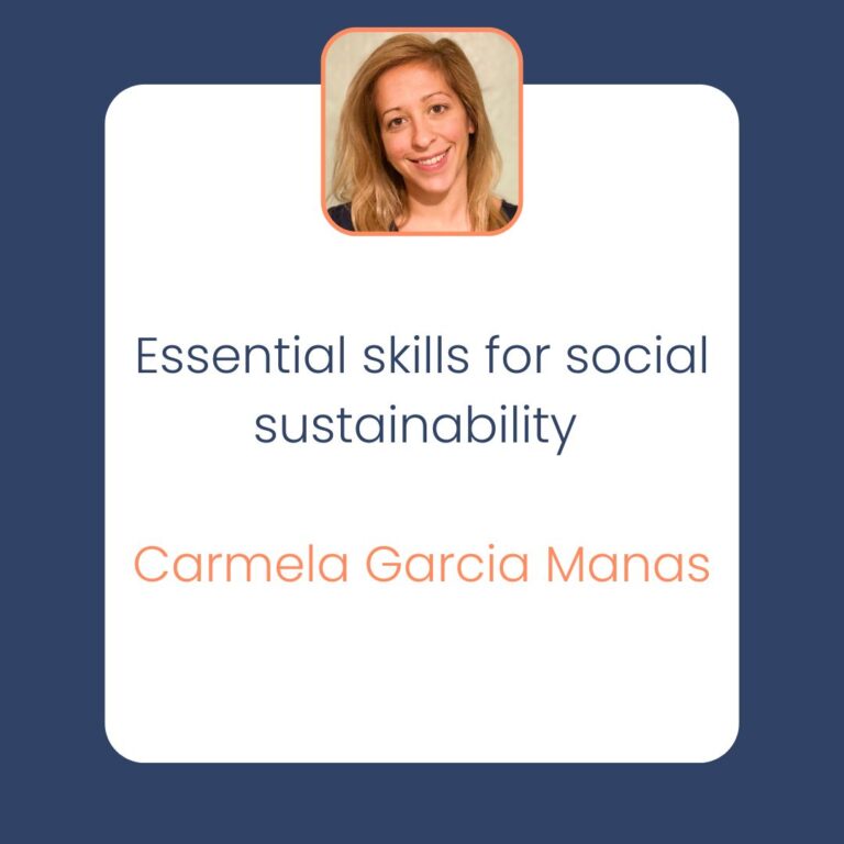 Essential skills for social sustainability