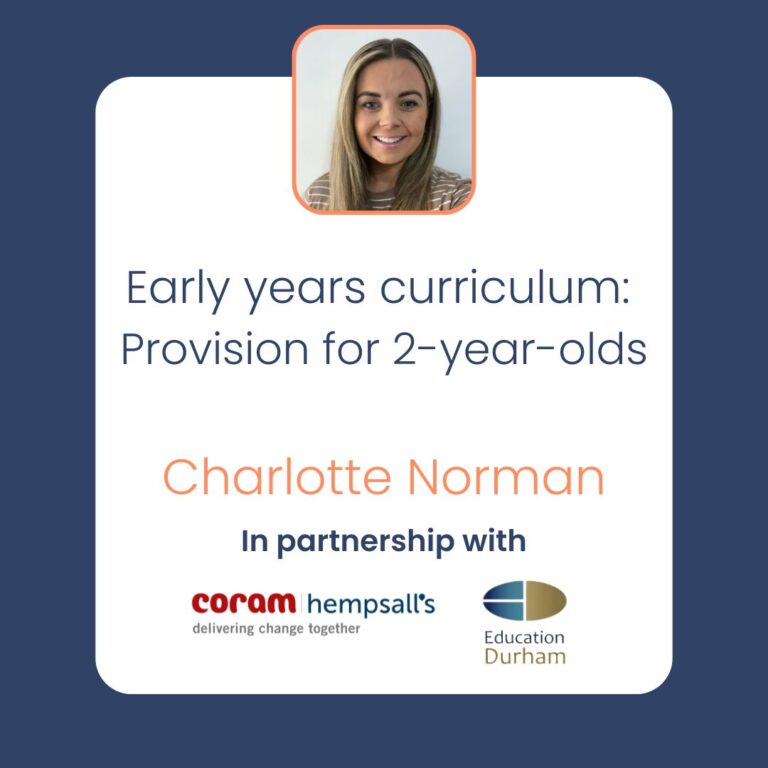 Education Durham: Early years curriculum project part 2