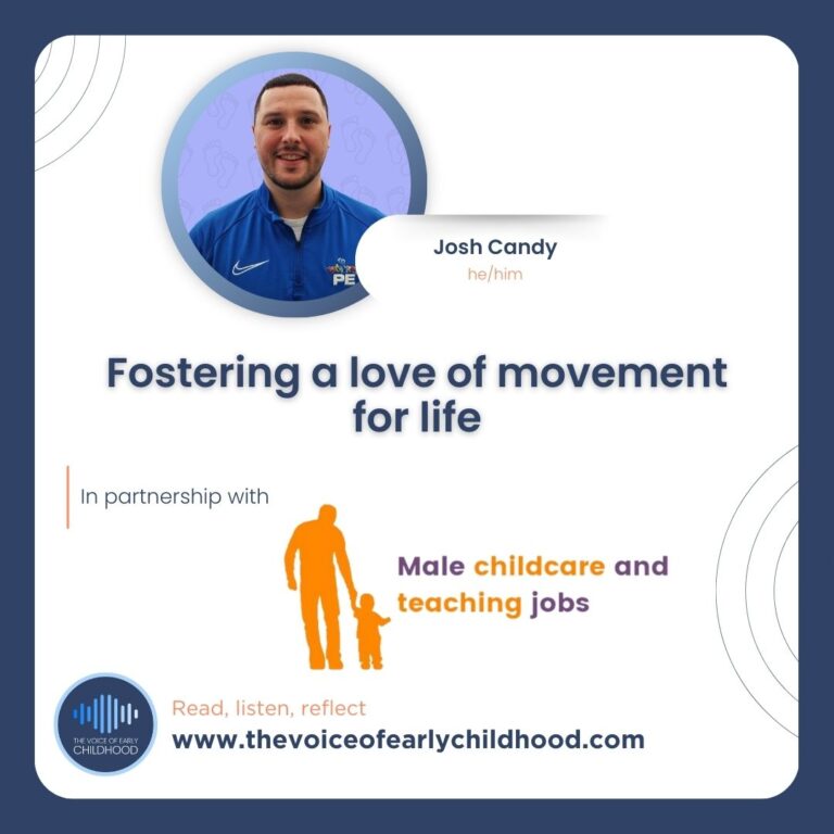 Fostering a love of movement for life Josh Candy Early Years PE