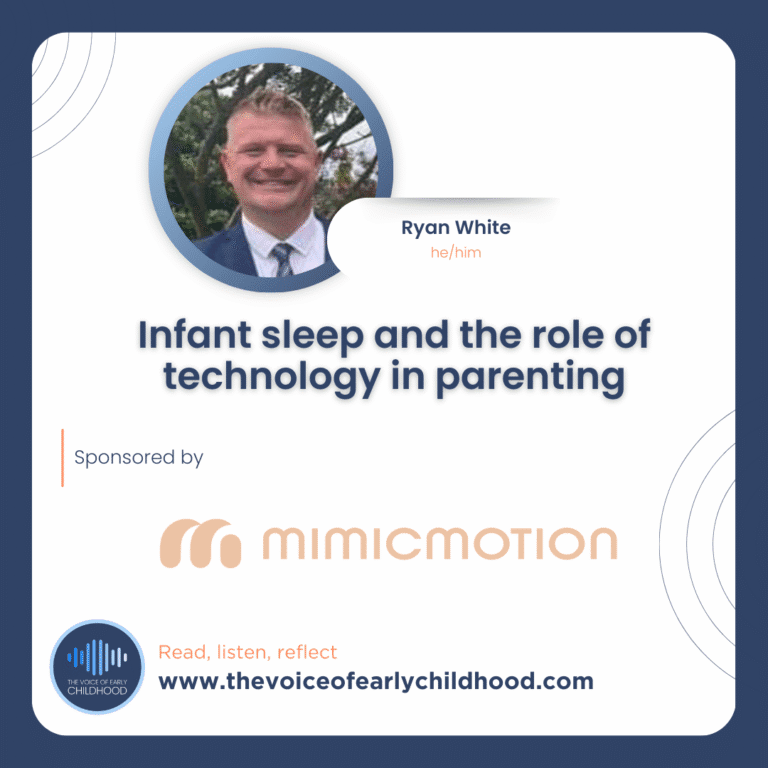 Ryan White Mimic Motion Infant sleep and the role of technology in parenting