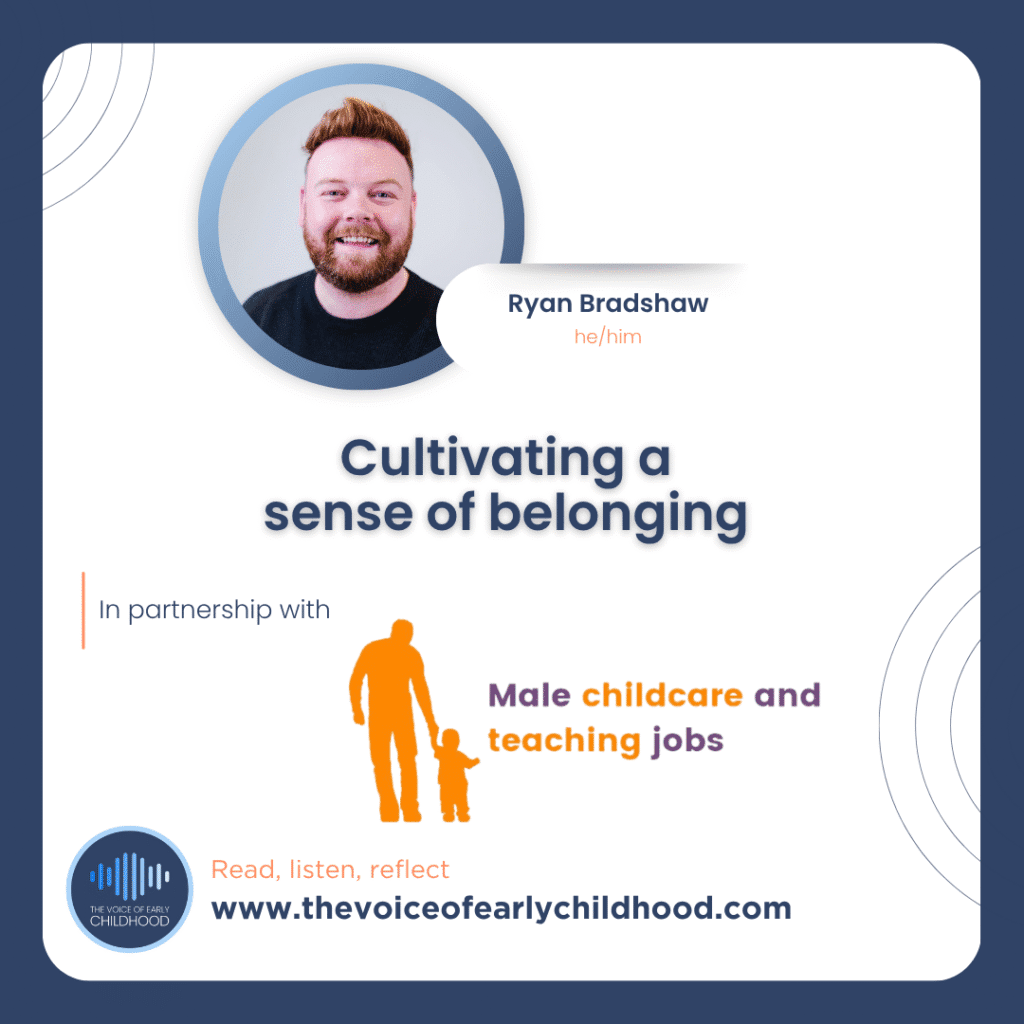 Ryan Bradshaw, cultivating a sense of belonging in the early years, Swift Educational Apprenticeships