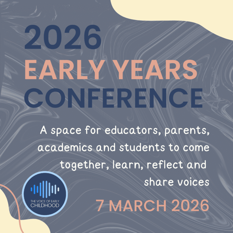 Early Years Conference 2026 The Voice of Early Childhood Conference