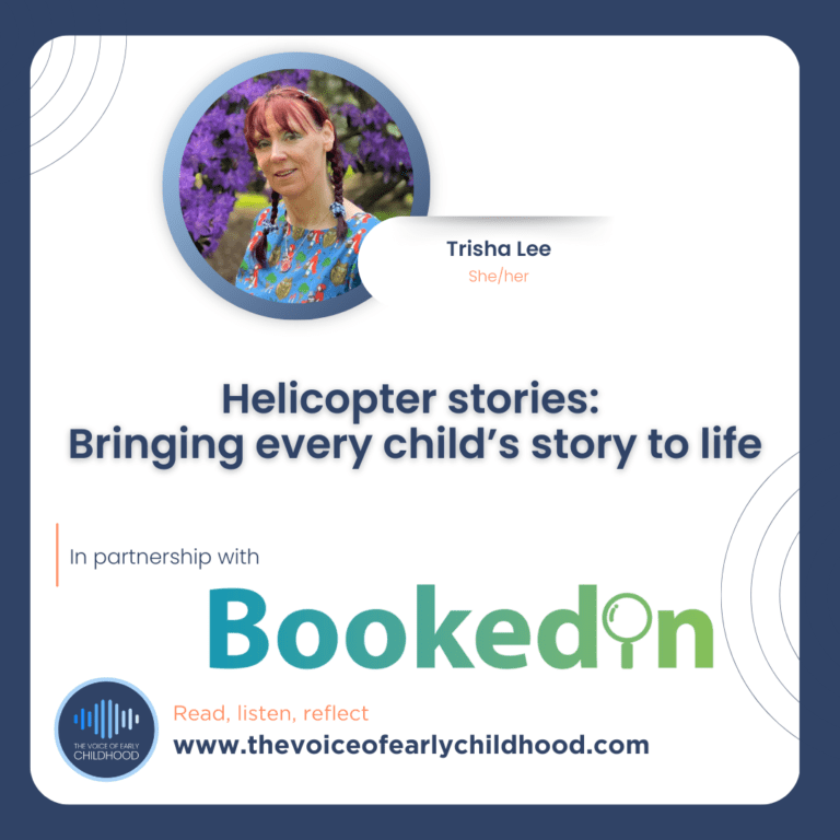 Helicopter Stories Trisha Lee In partnership with BookedIn