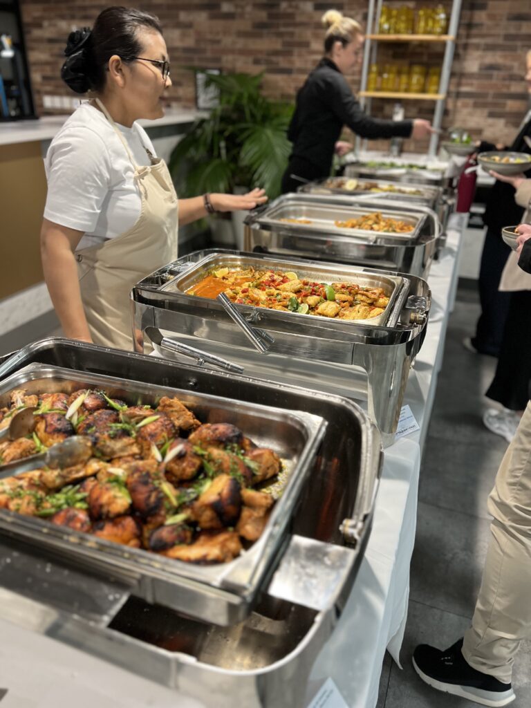 Lunch served at The Voice of Early Childhood Early Years Conference
