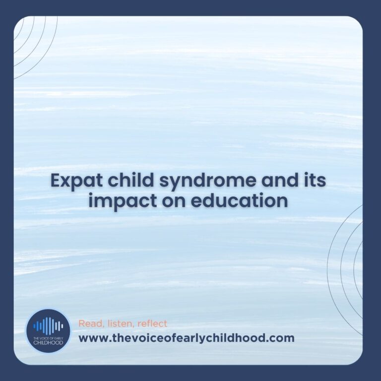 Expat child syndrome and its impact on education